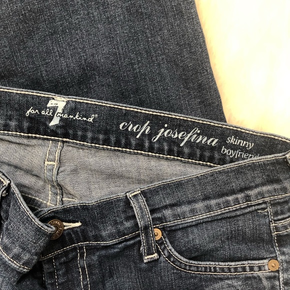7 For All Mankind Crop Jeans - Picture 5 of 6